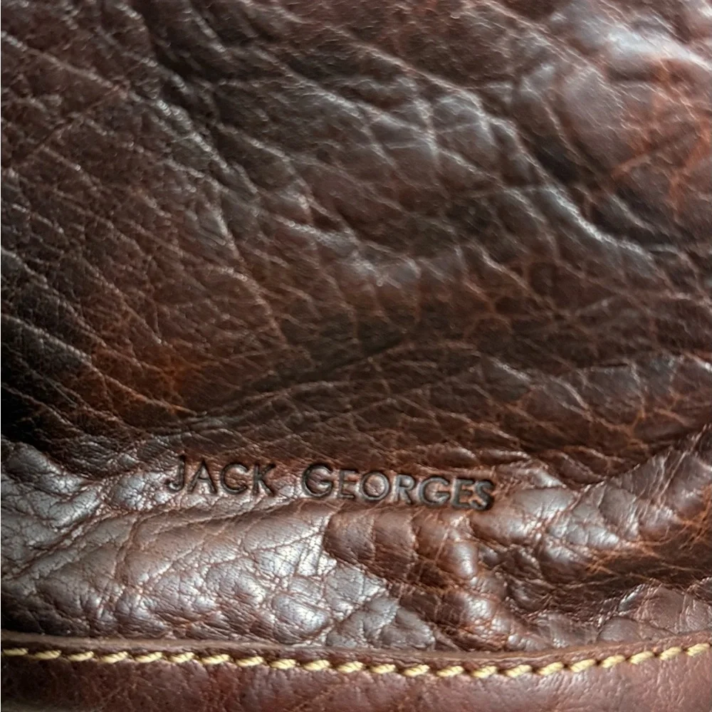 Brown Leather Jack George’s Bag